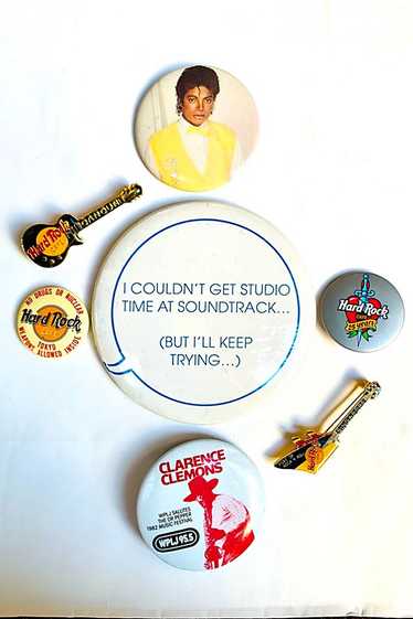 Vintage Rock & Roll Themed Pin Collection Selecte… - image 1