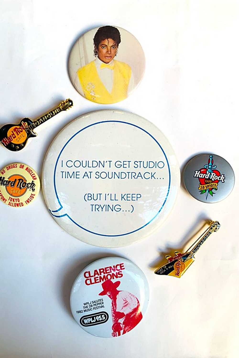 Vintage Rock & Roll Themed Pin Collection Selecte… - image 2