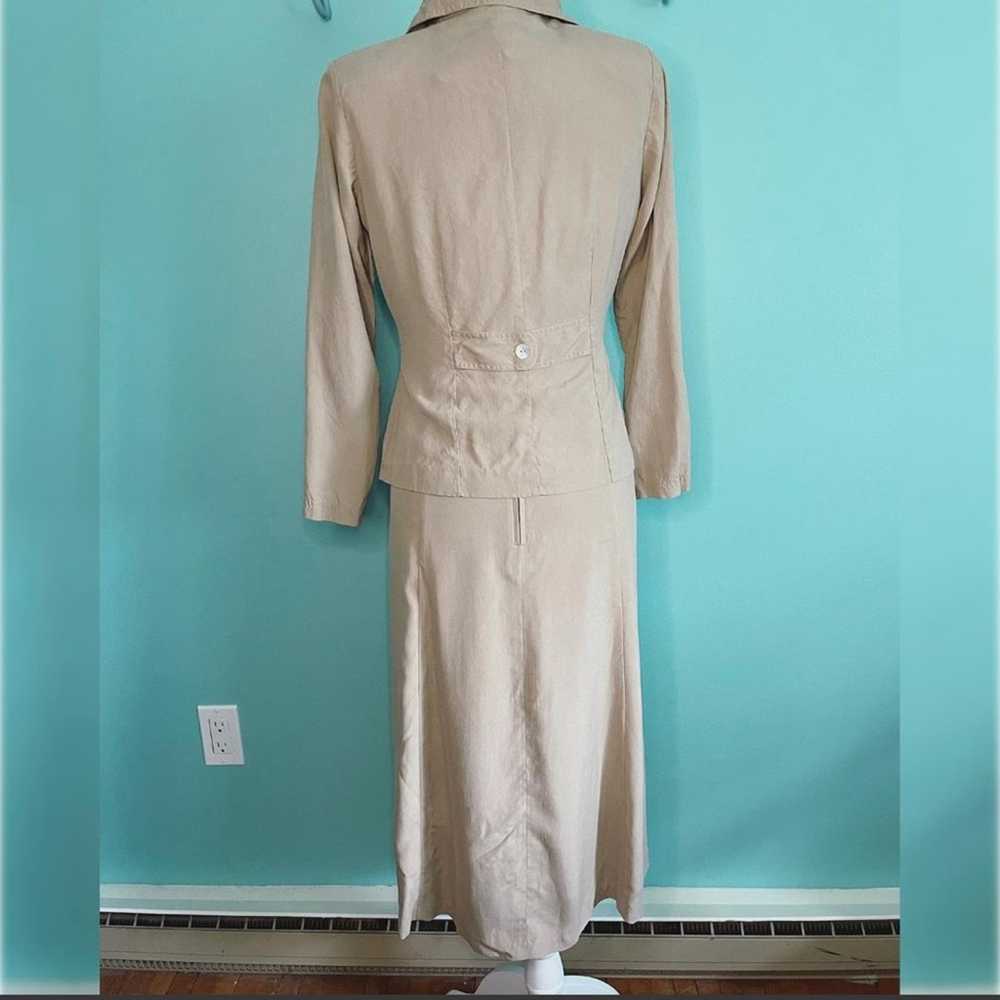 Vintage khaki dress suit in 6 - image 2