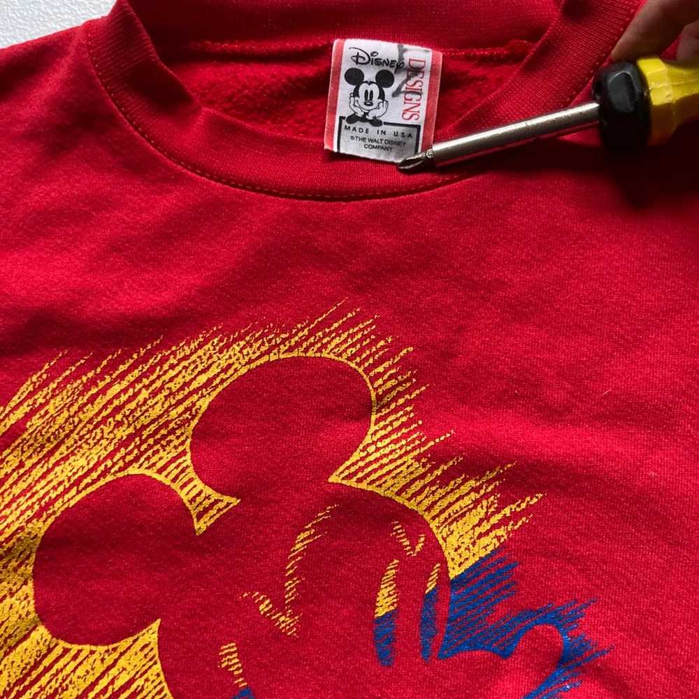 Vintage Disney Mickey Mouse sweater - image 4