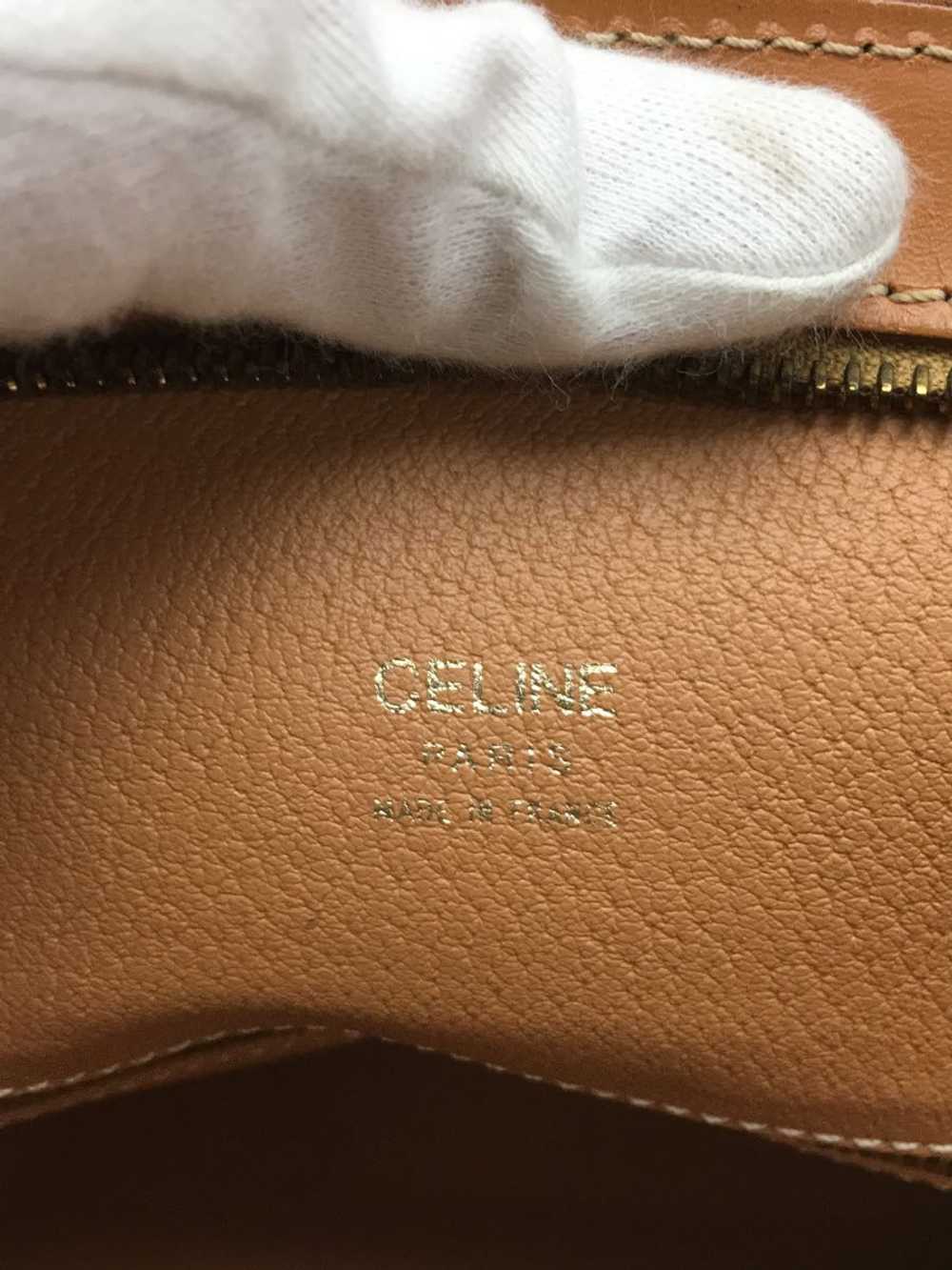 [Japan Used Bag] Used Celine Tote Bag/Leather/Brw… - image 5