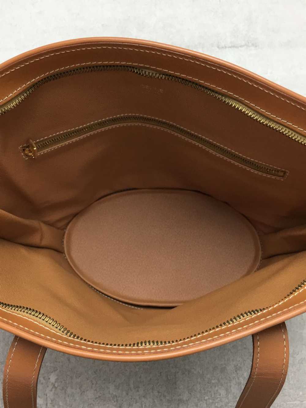 [Japan Used Bag] Used Celine Tote Bag/Leather/Brw… - image 6