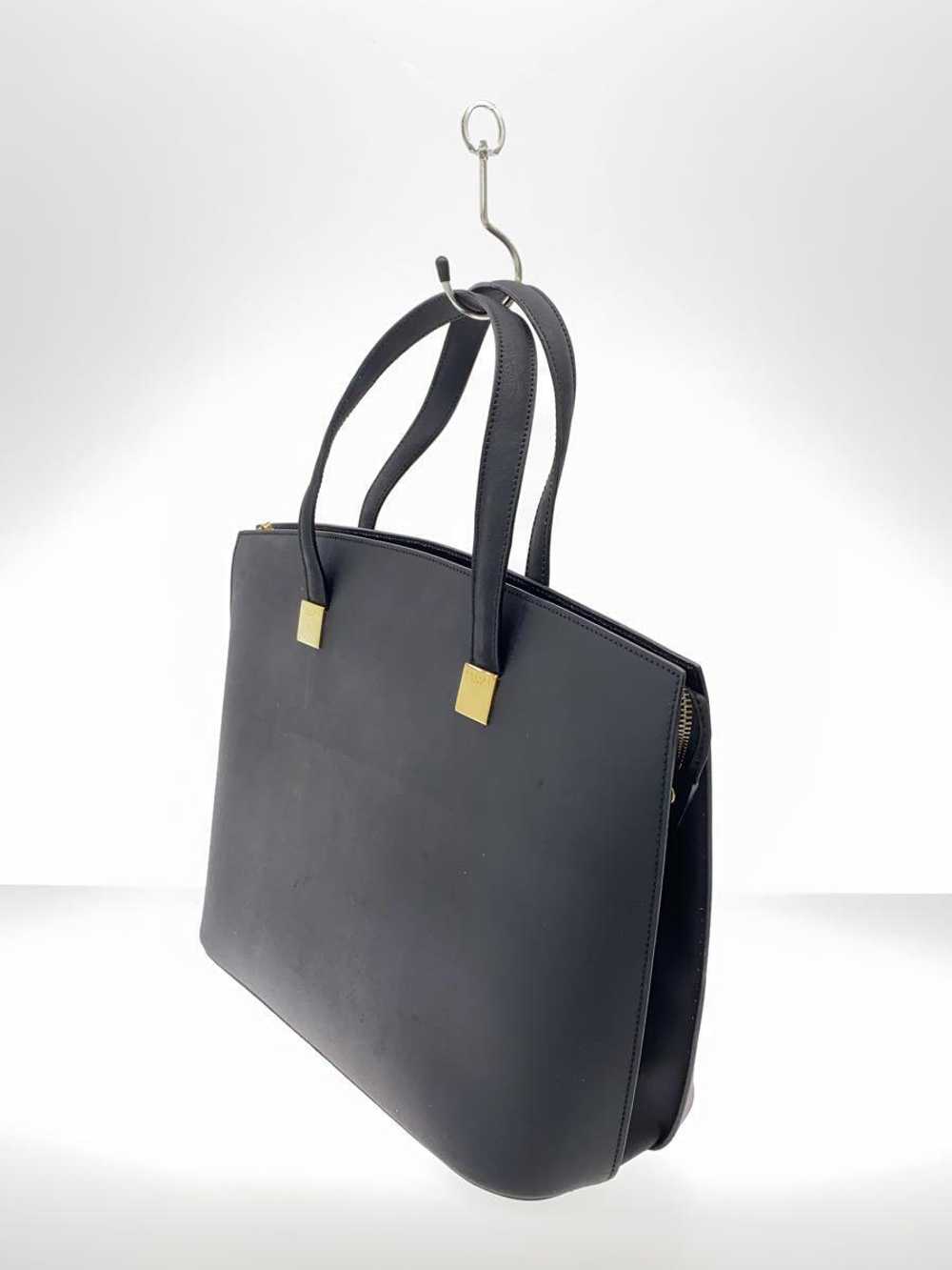 [Japan Used Bag] Used Celine Tote Bag/Cowhide/Blk… - image 2