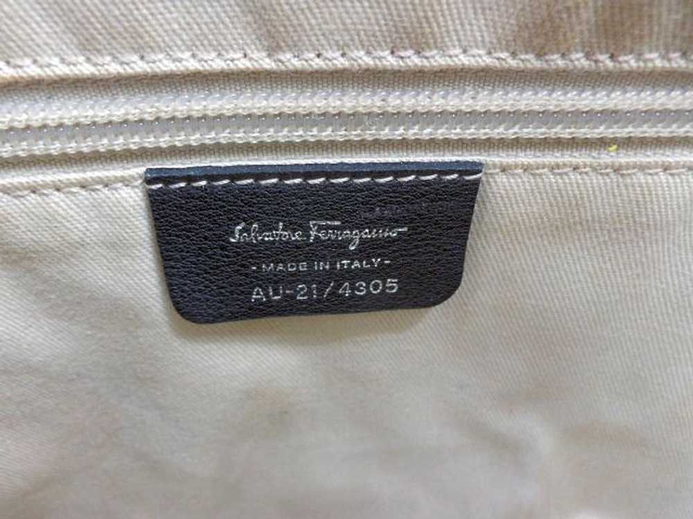 [Japan Used Bag] Used Salvatore Ferragamo Tote Ba… - image 7