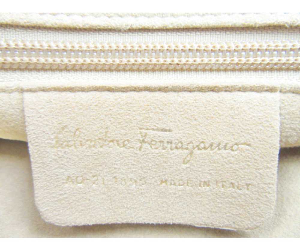 [Japan Used Bag] Used Salvatore Ferragamo Tote Ba… - image 6