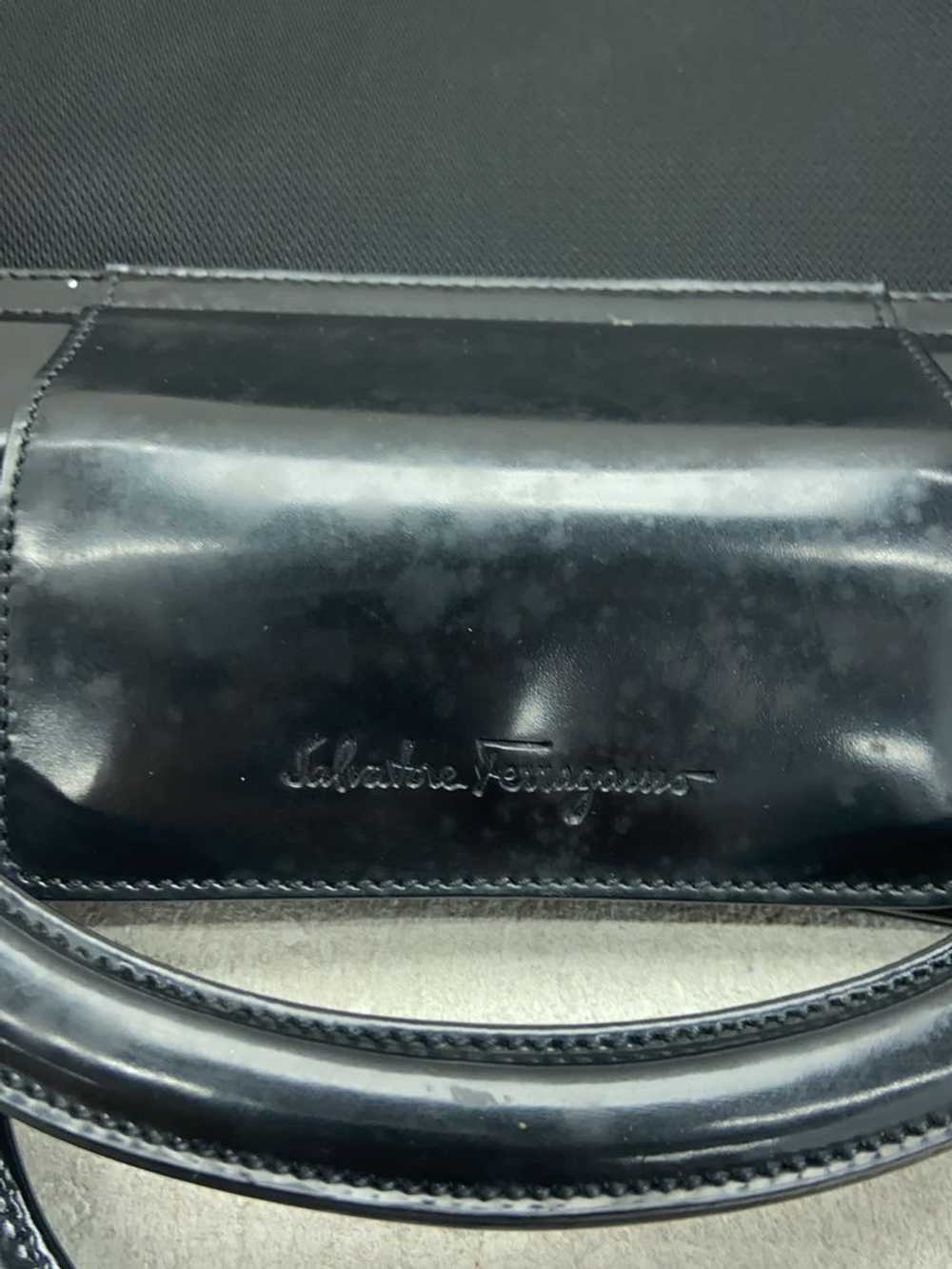 [Japan Used Bag] Used Salvatore Ferragamo Bag/Bla… - image 5