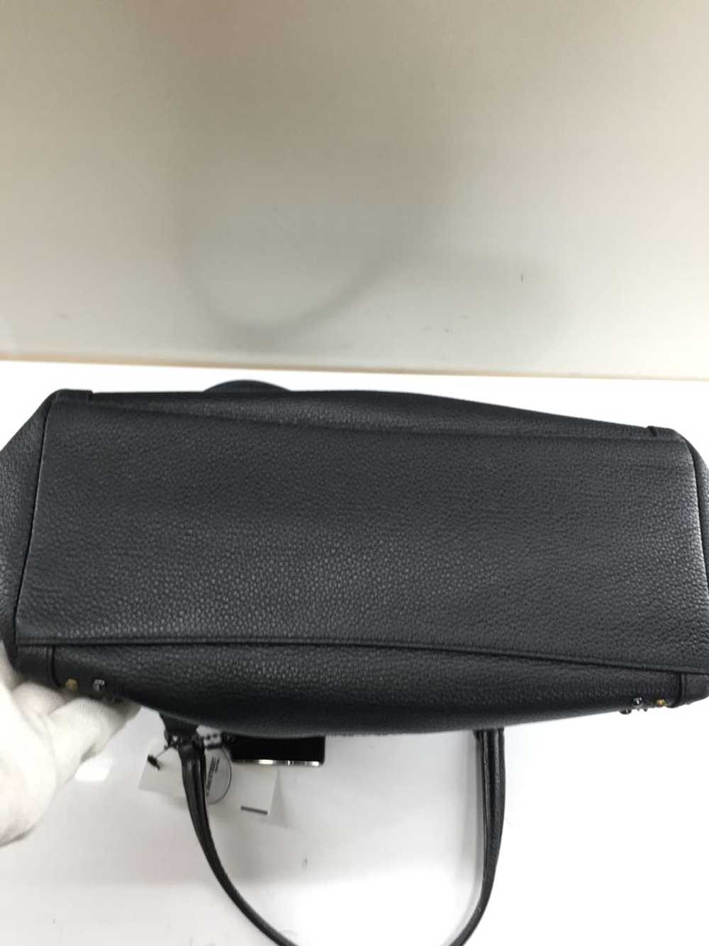 [Japan Used Bag] Used Coach Bag/Leather/Blk/57241… - image 4