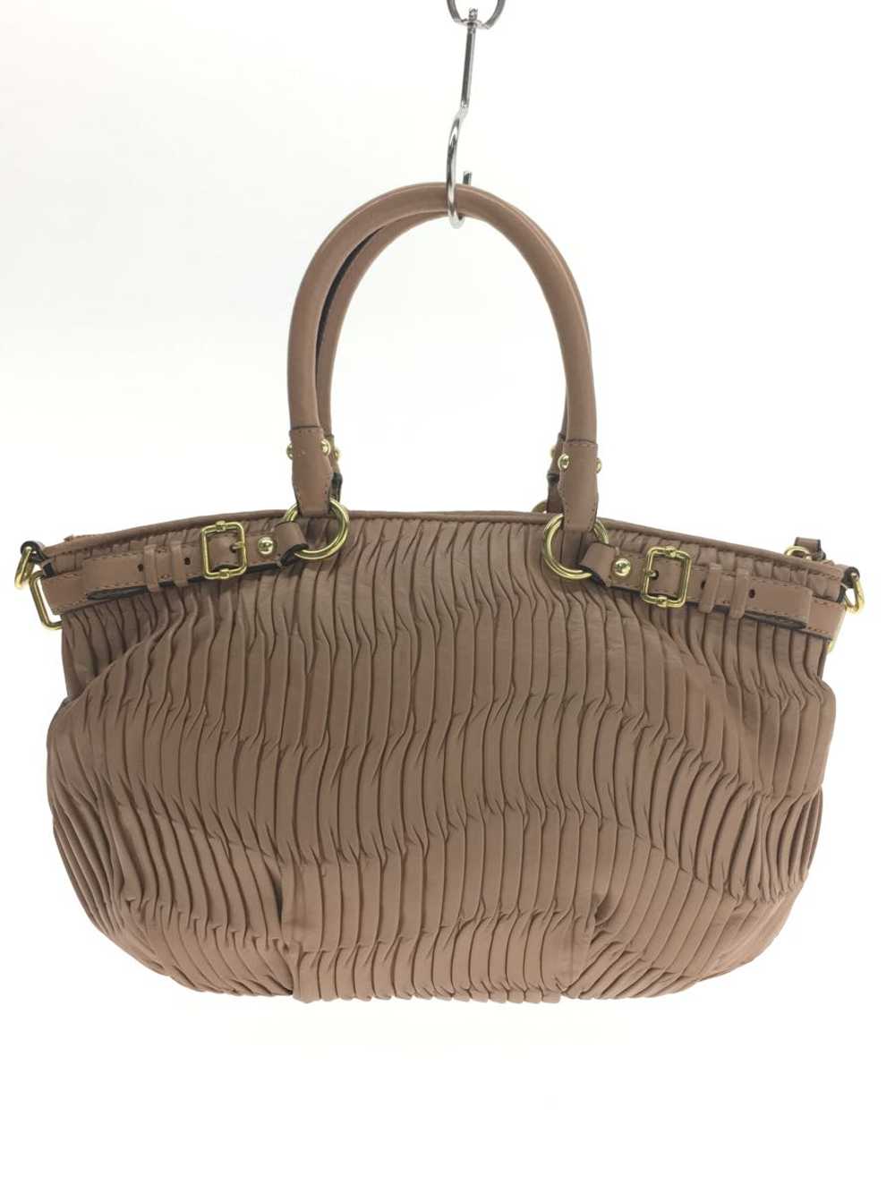 [Japan Used Bag] Used Coach Bag/Leather/Cml/Plain… - image 3