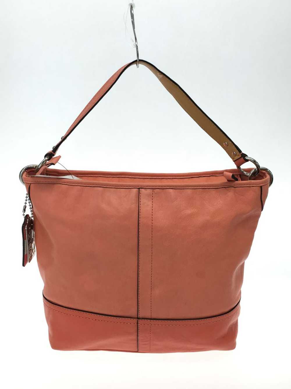 [Japan Used Bag] Used Coach Bag/Leather/Pnk/Pink … - image 3
