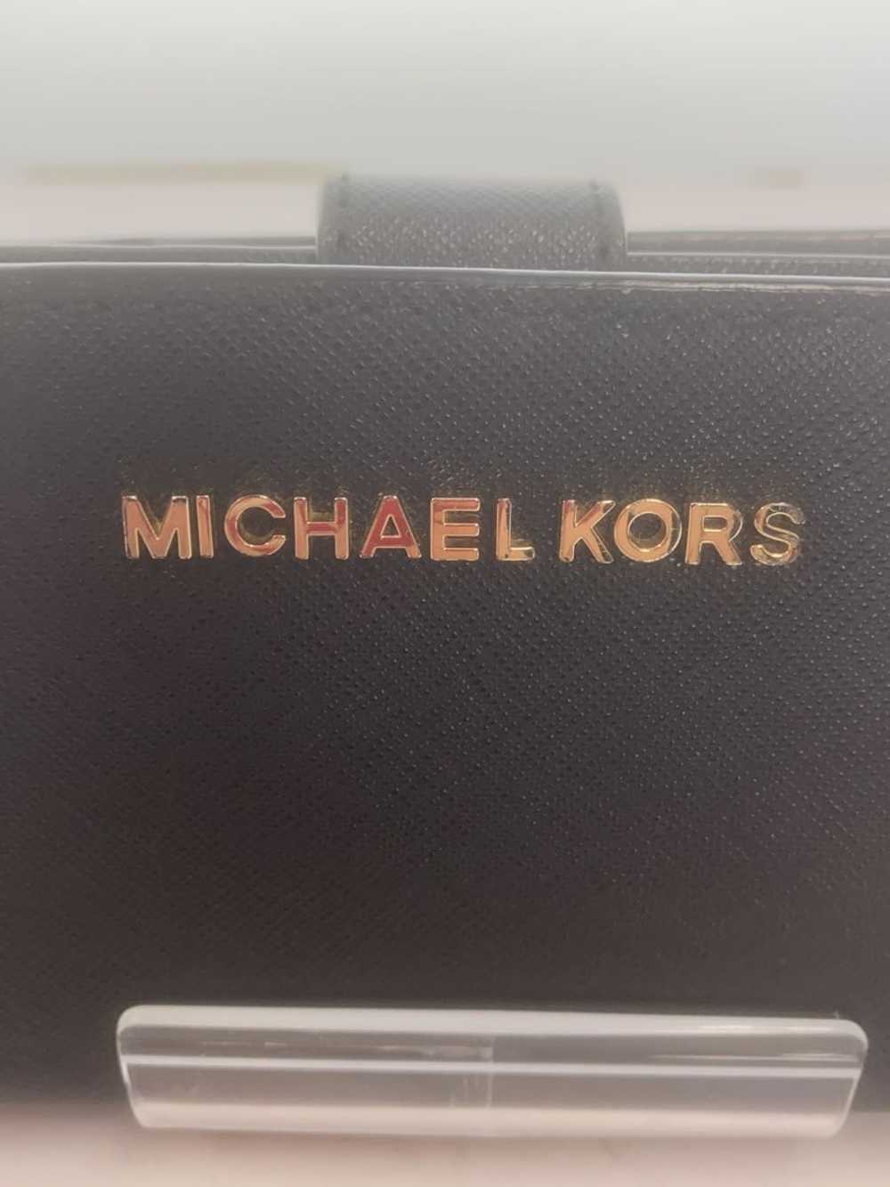 [Japan Used Bag] Used Michael Kors Wallet/--/Blk/… - image 3
