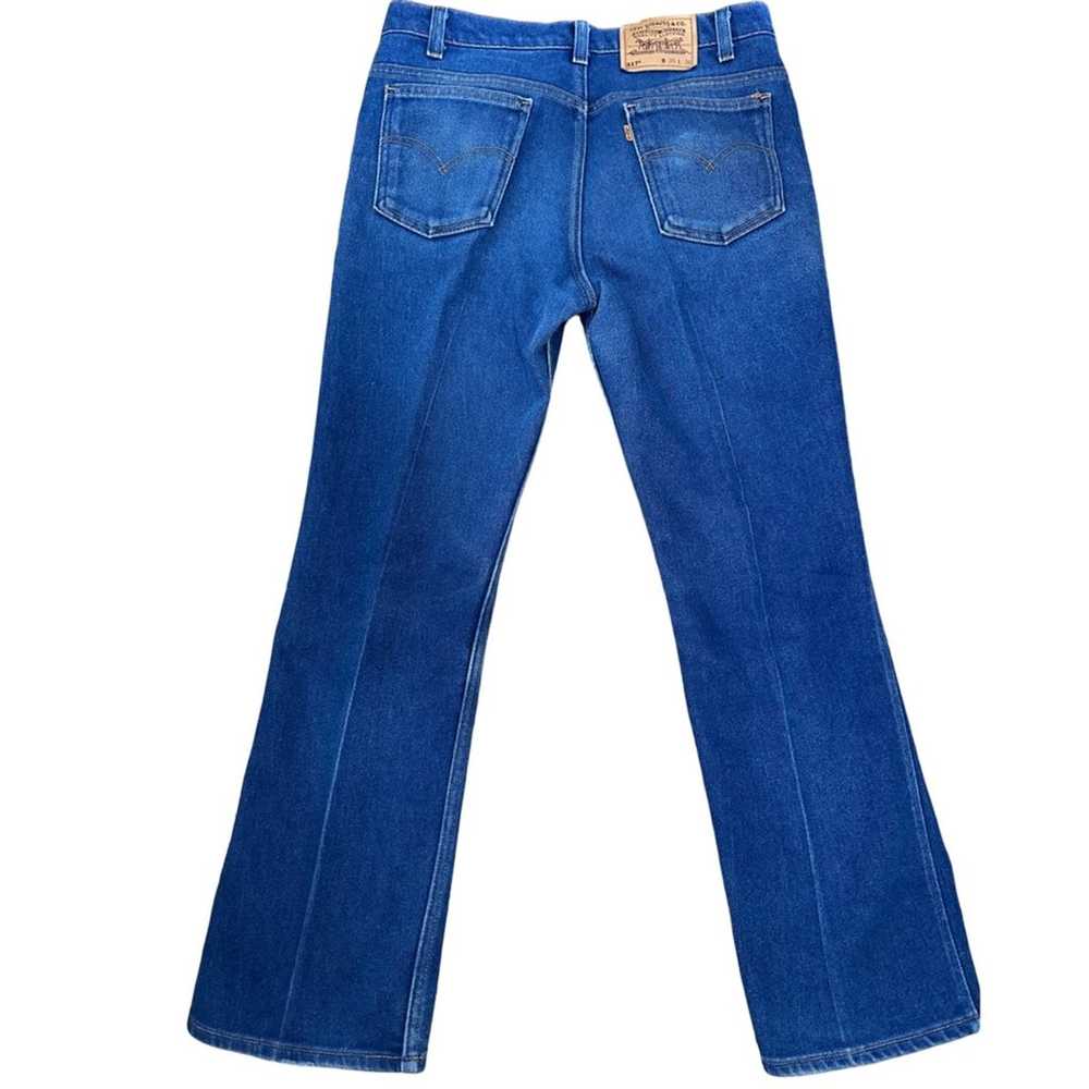 levi's • true vintage orange tab 517 blue jeans p… - image 2
