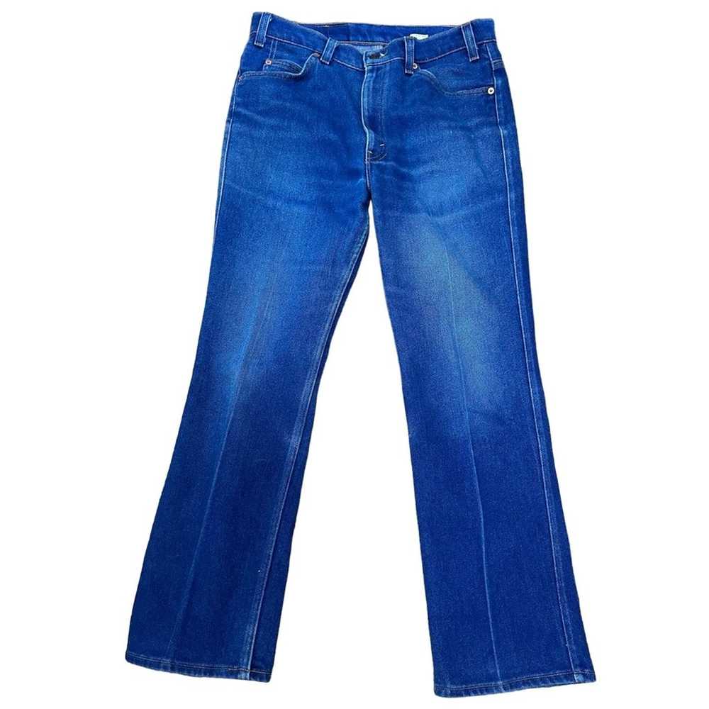 levi's • true vintage orange tab 517 blue jeans p… - image 4