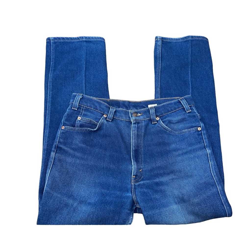 levi's • true vintage orange tab 517 blue jeans p… - image 9