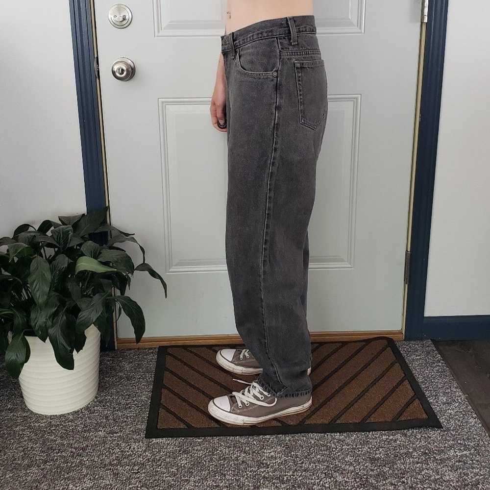 90s Brittania Gray Relaxed Fit Jeans - image 2