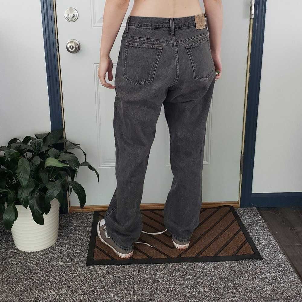 90s Brittania Gray Relaxed Fit Jeans - image 3