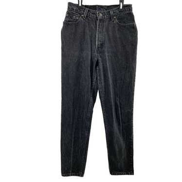 Vintage Levi's 512 Jeans Juniors 13 Black Denim S… - image 1
