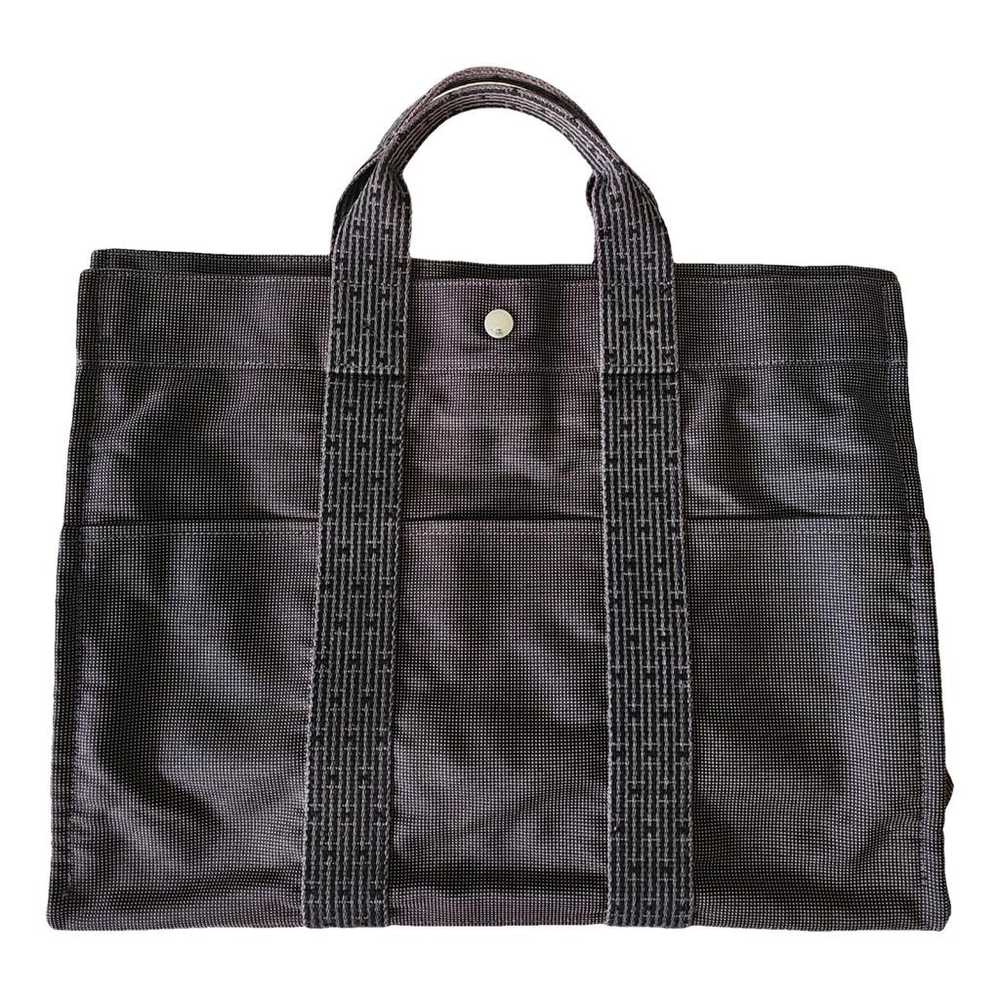 Hermès Herline cloth handbag - image 1