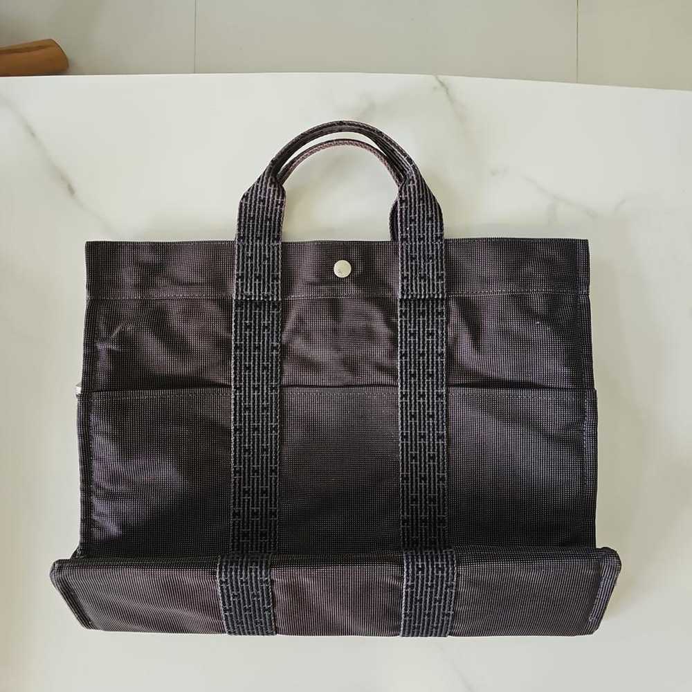 Hermès Herline cloth handbag - image 3