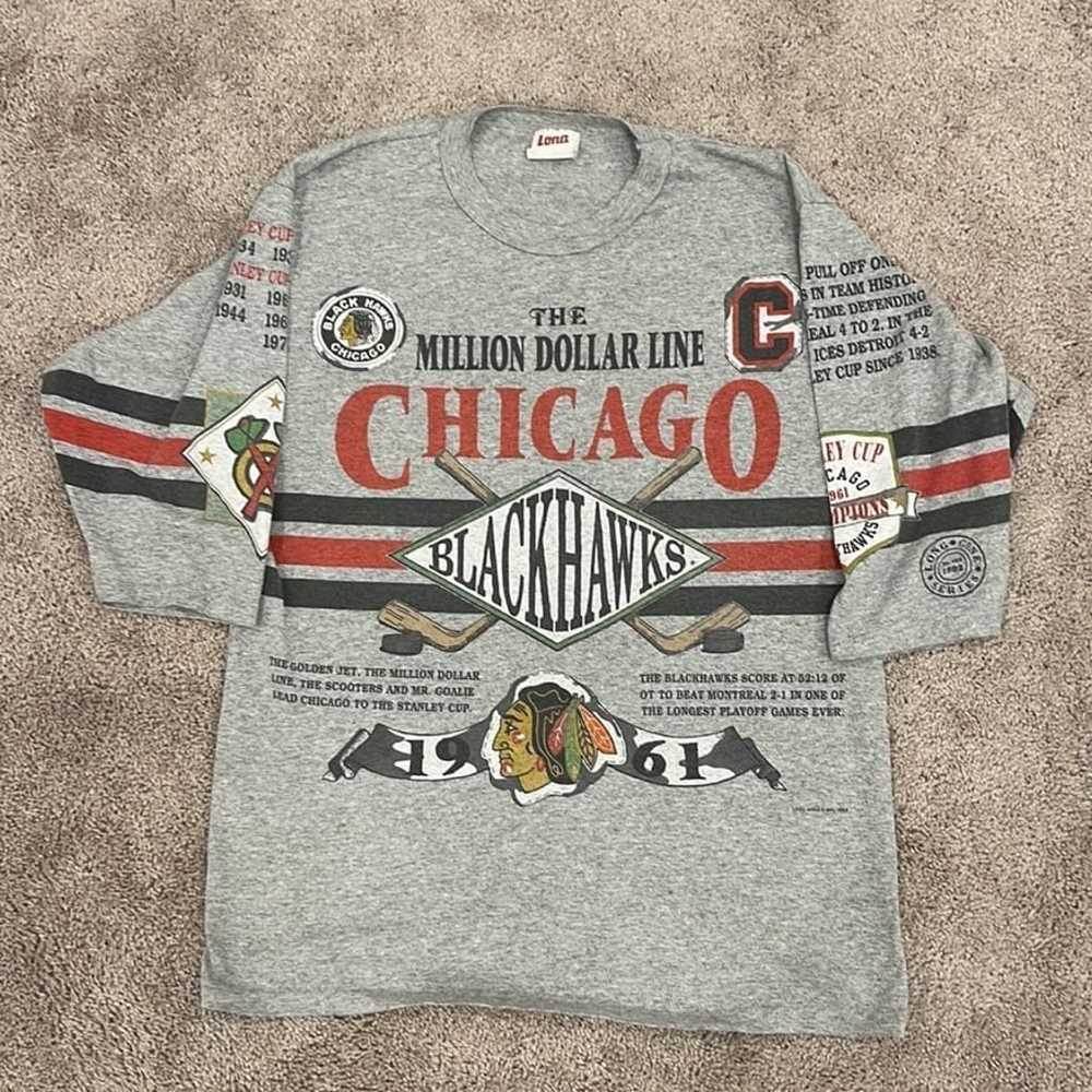 Vintage 1992 Chicago Blackhawks The Million Dolla… - image 2