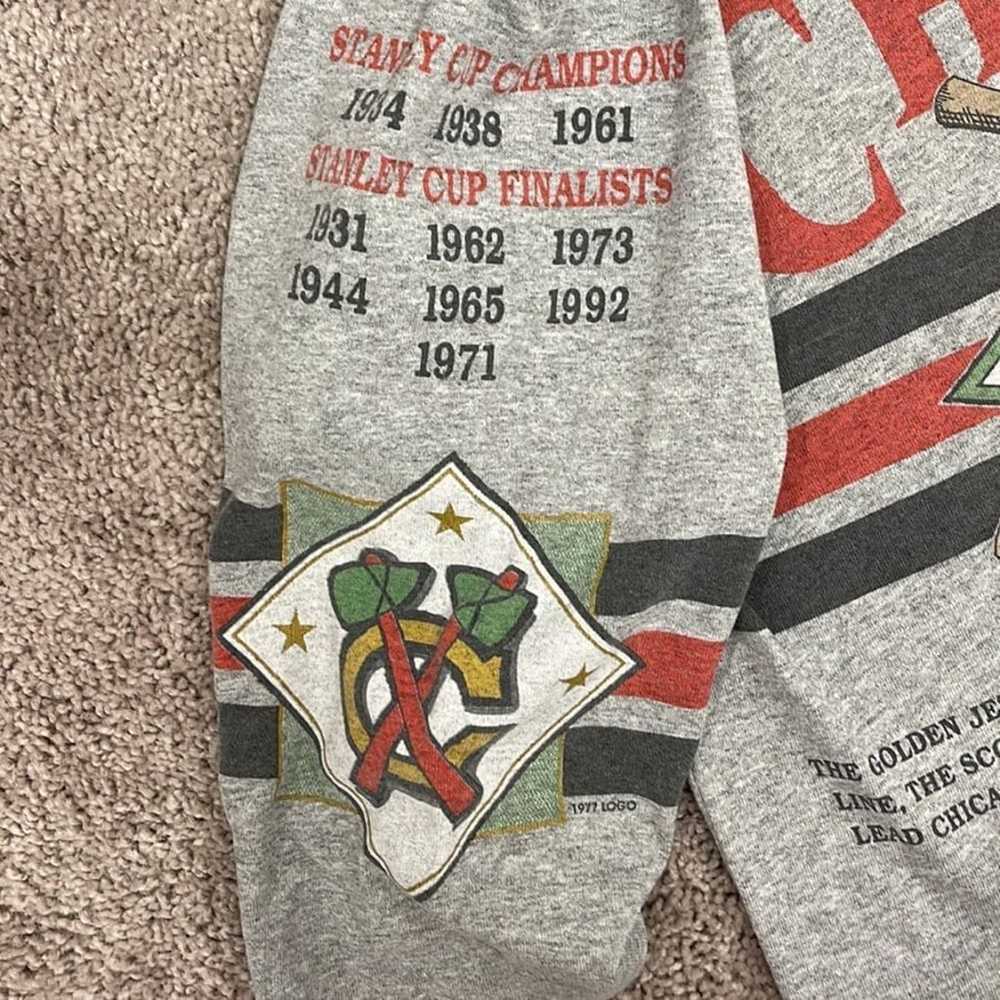 Vintage 1992 Chicago Blackhawks The Million Dolla… - image 5