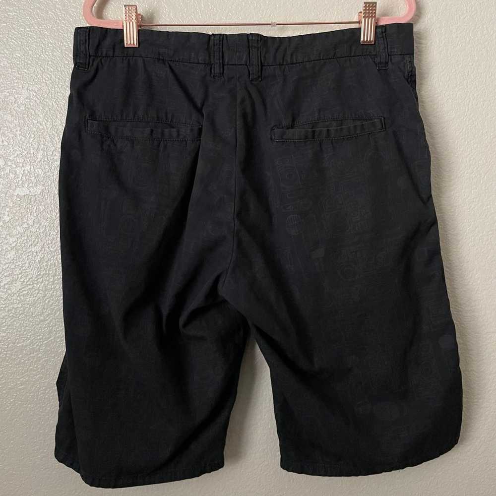 Stussy Vintage Shorts Mens 32 Black Boombox Micro… - image 6
