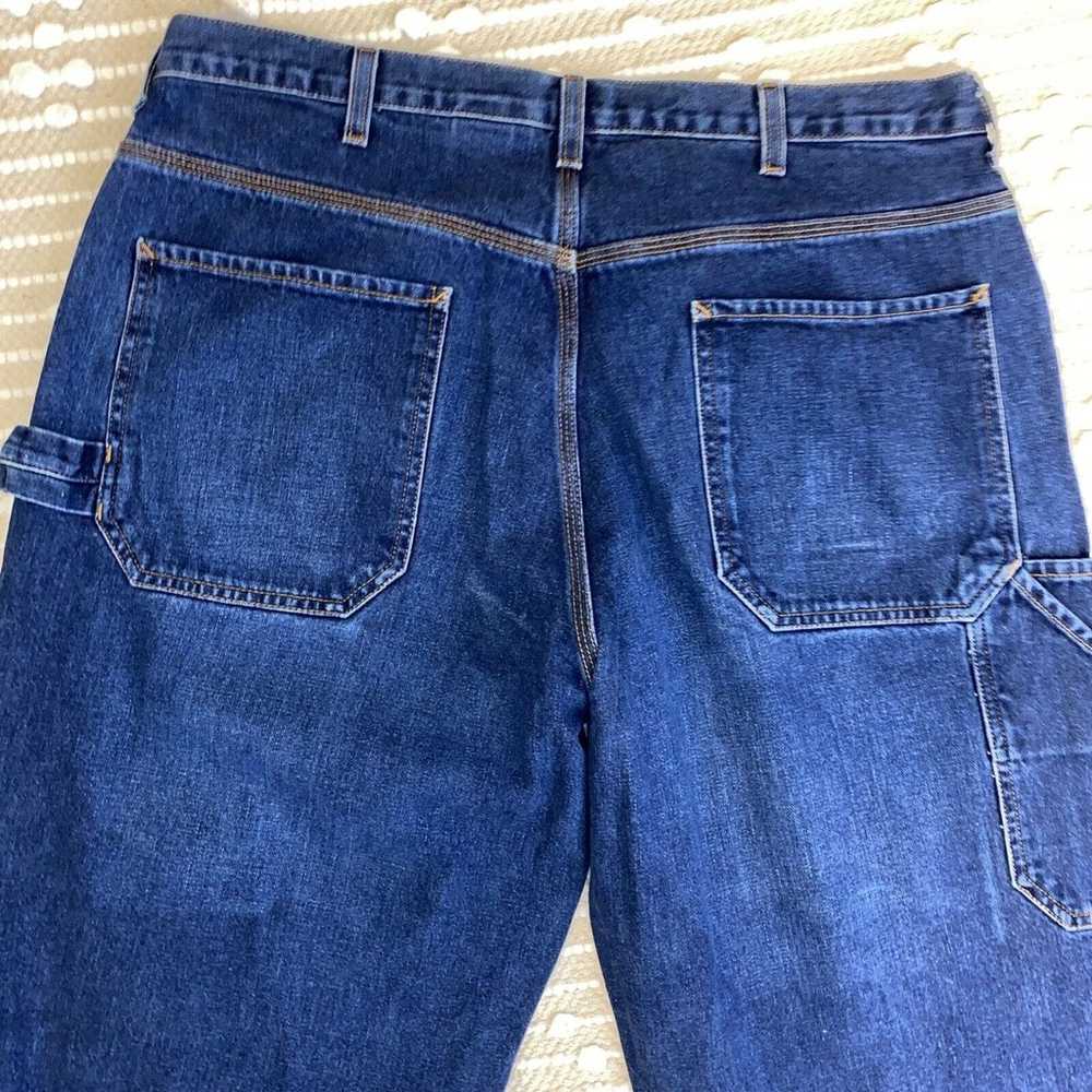 Calvin Klein Jeans Men's 38x31” Blue Vintage 1990… - image 10