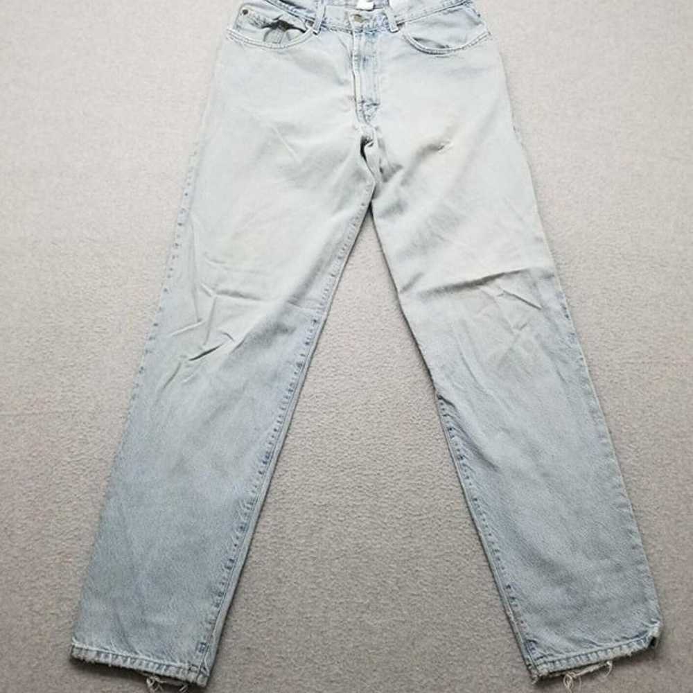 VINTAGE Lucky Brand Jeans Mens 30x33 Blue Denim S… - image 1