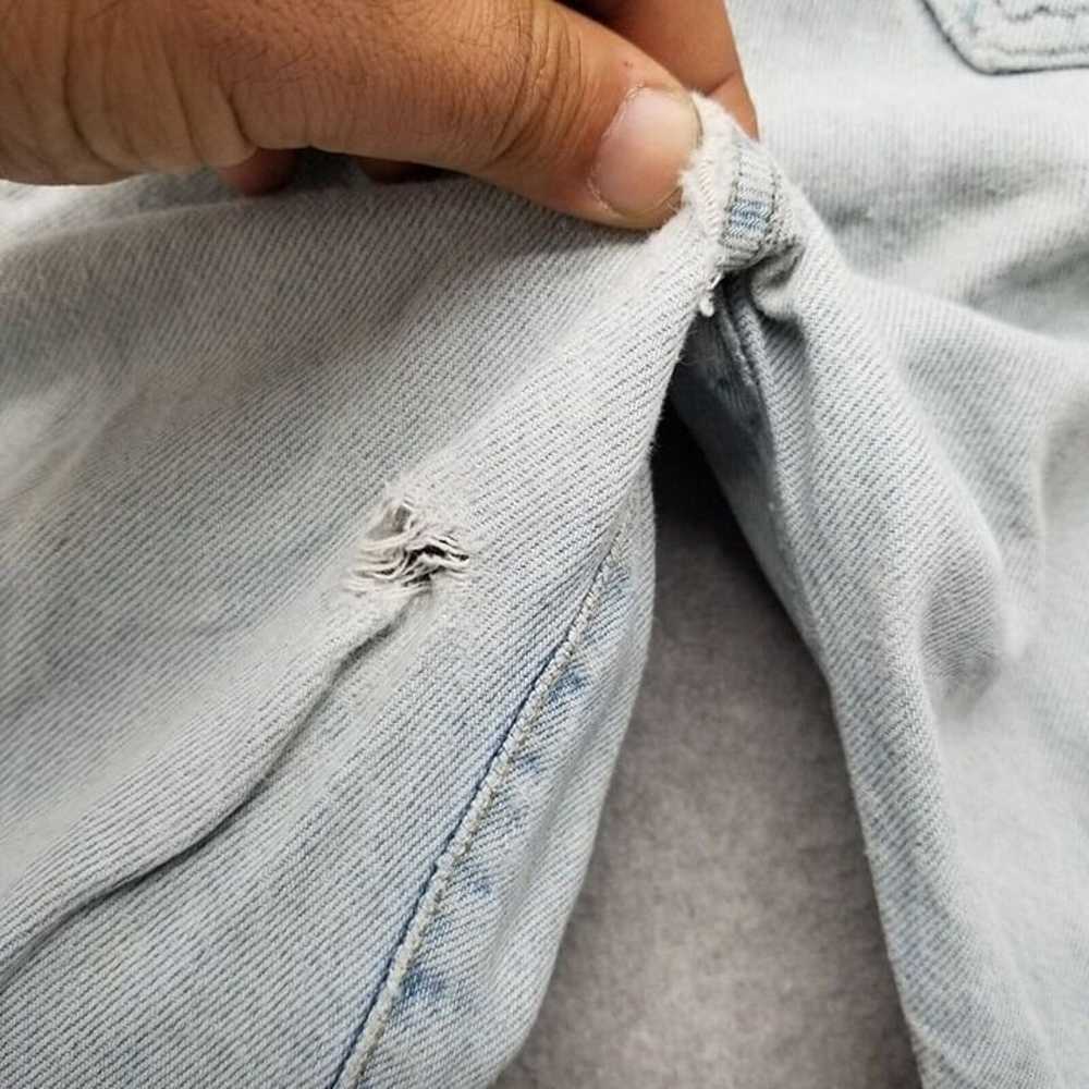 VINTAGE Lucky Brand Jeans Mens 30x33 Blue Denim S… - image 7