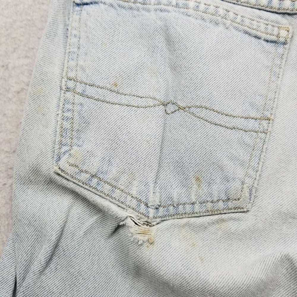 VINTAGE Lucky Brand Jeans Mens 30x33 Blue Denim S… - image 9