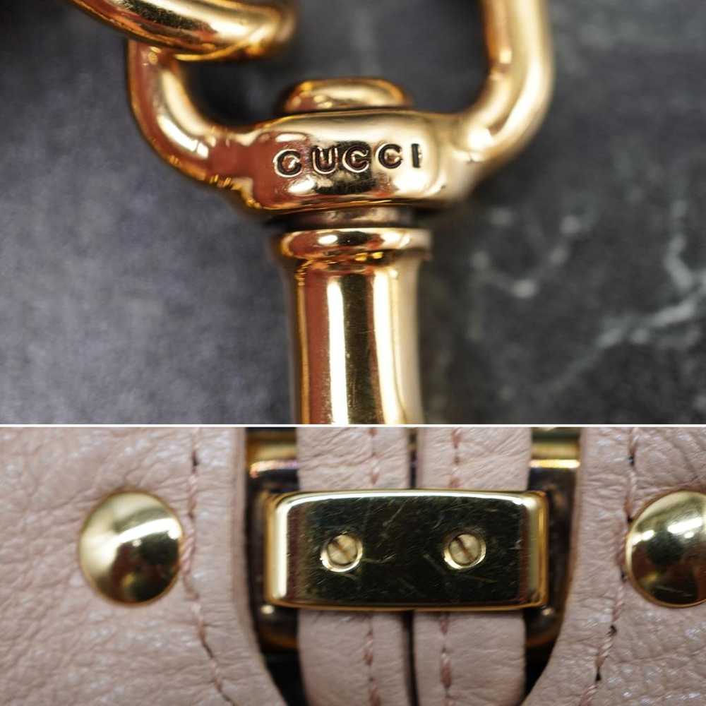 Gucci Bamboo Bullet leather handbag - image 7