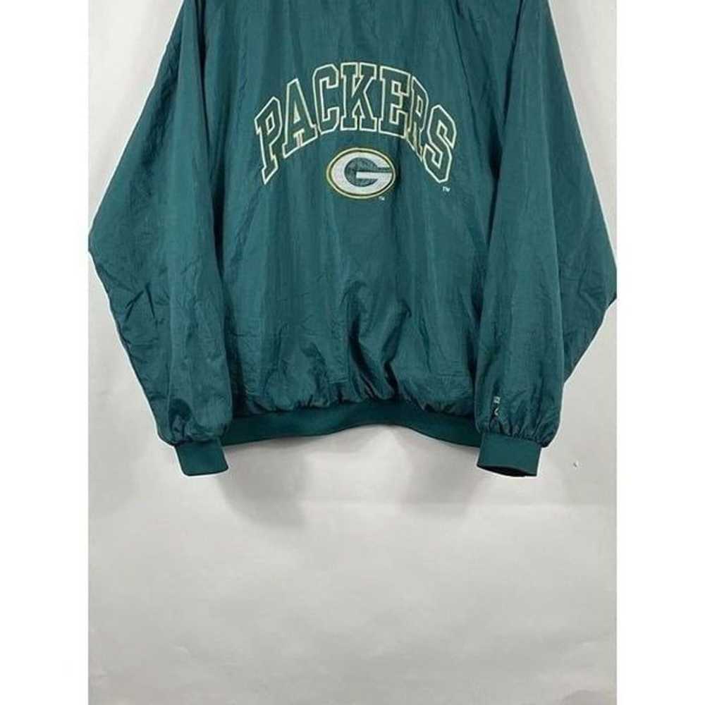 Vintage NFL Logo 7 Green Bay Packers Pullover Win… - image 4
