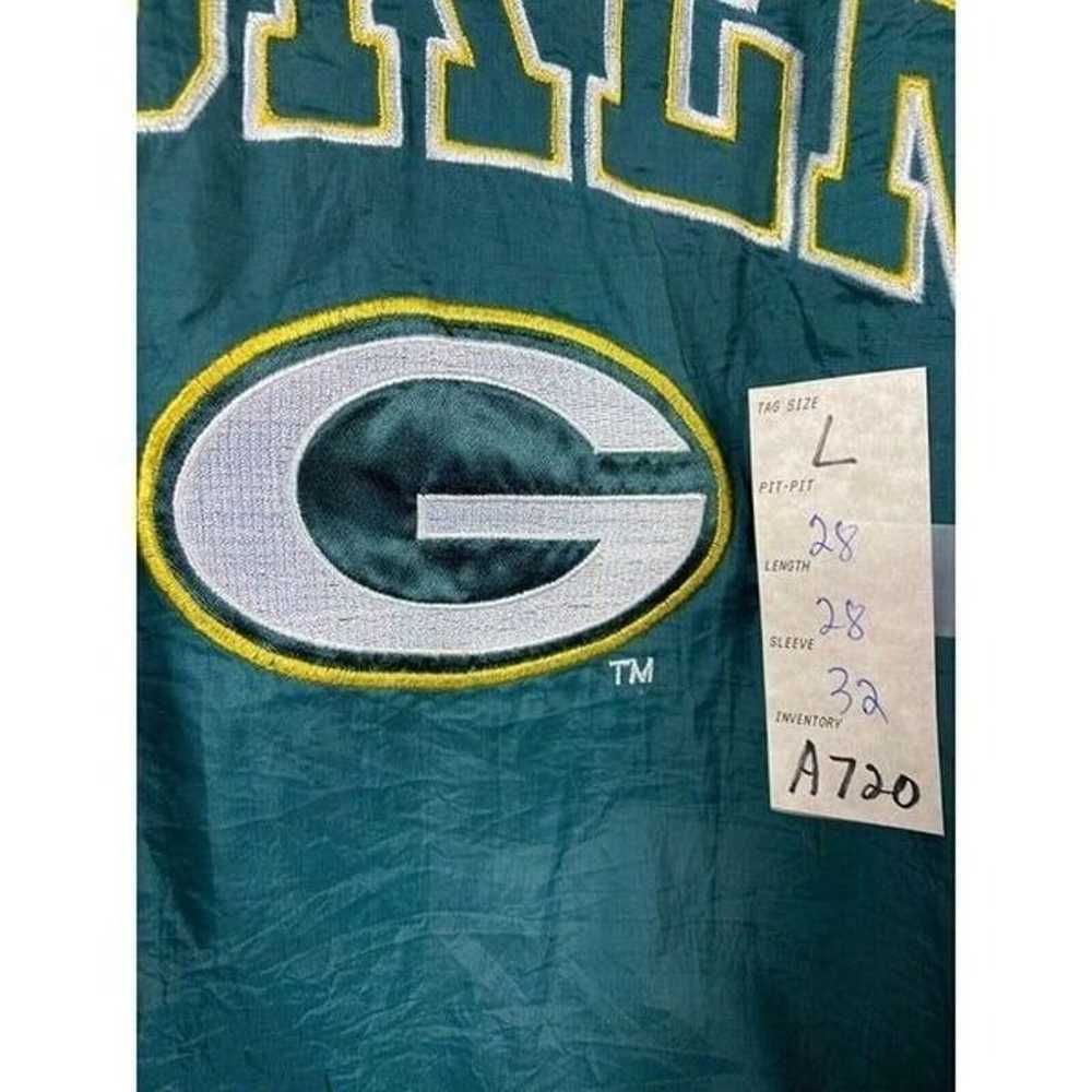 Vintage NFL Logo 7 Green Bay Packers Pullover Win… - image 5