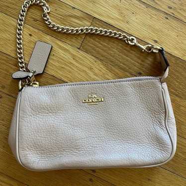 Coach wallet leather clutch