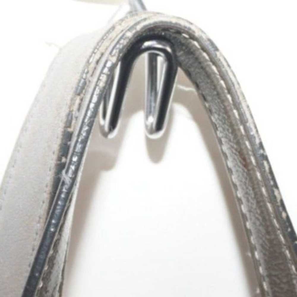 Coach East West Gallery Gray Patent Leather Tote … - image 8