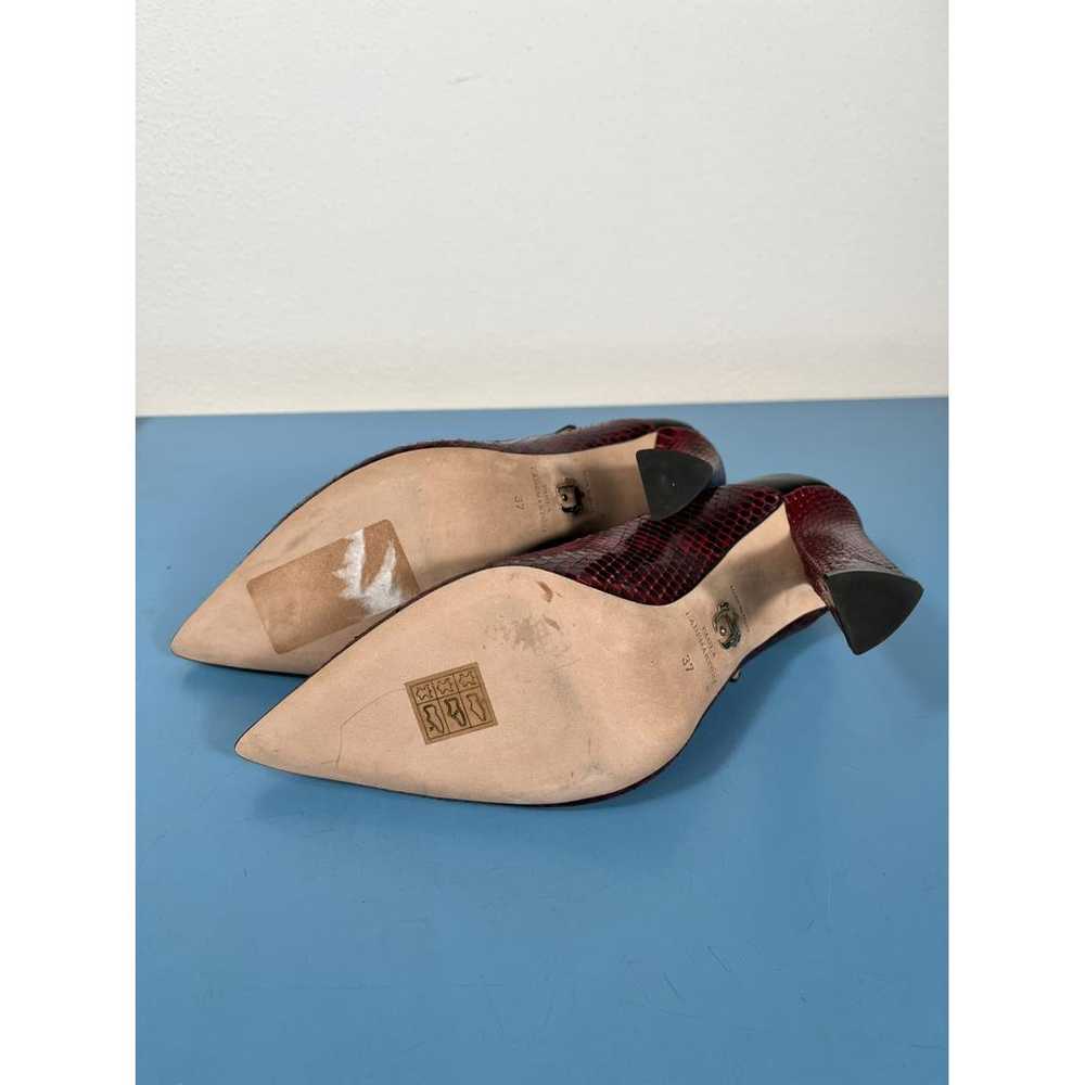 Paula Cademartori Leather heels - image 7