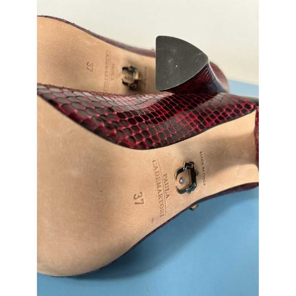 Paula Cademartori Leather heels - image 8