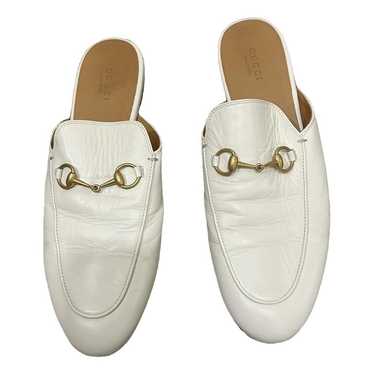 Gucci Princetown leather flats - image 1