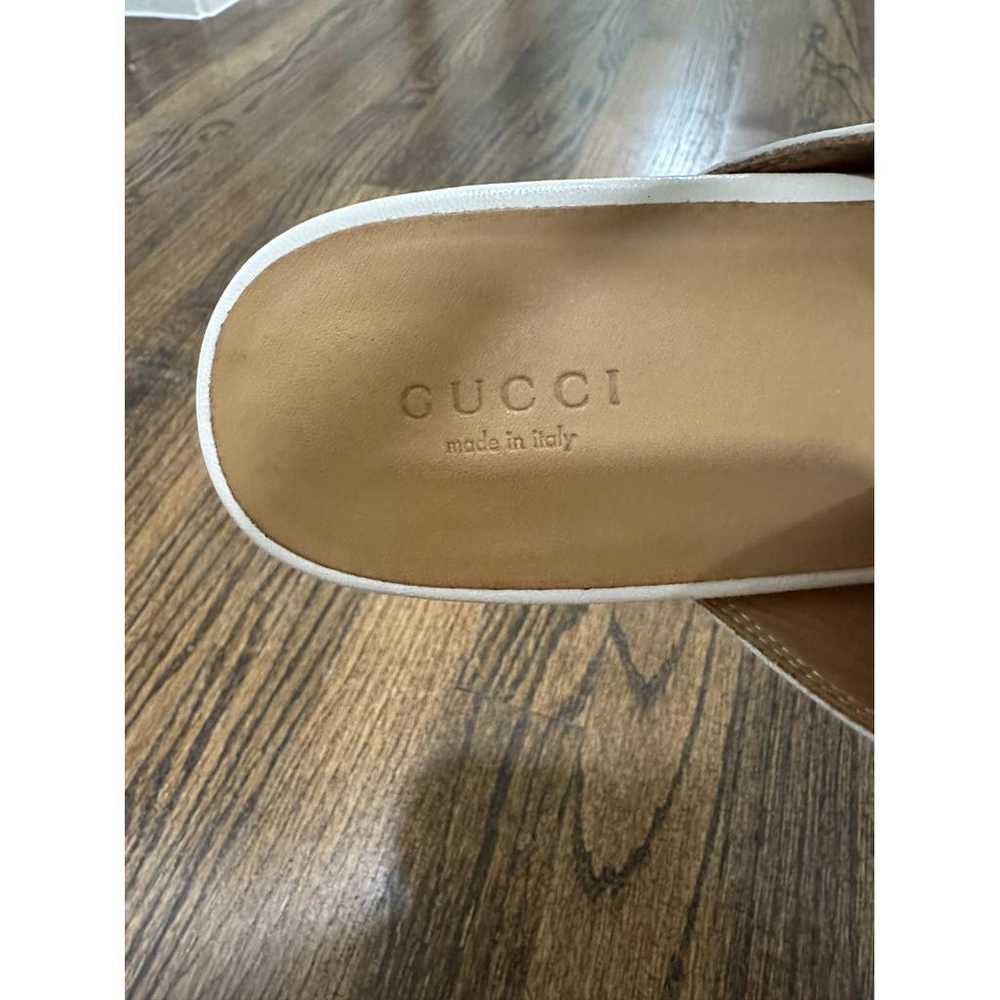 Gucci Princetown leather flats - image 2