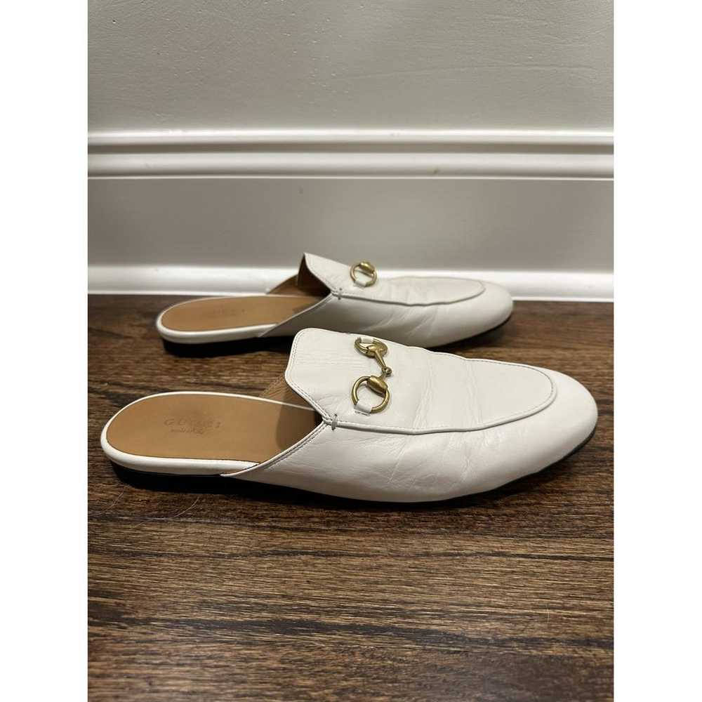 Gucci Princetown leather flats - image 6
