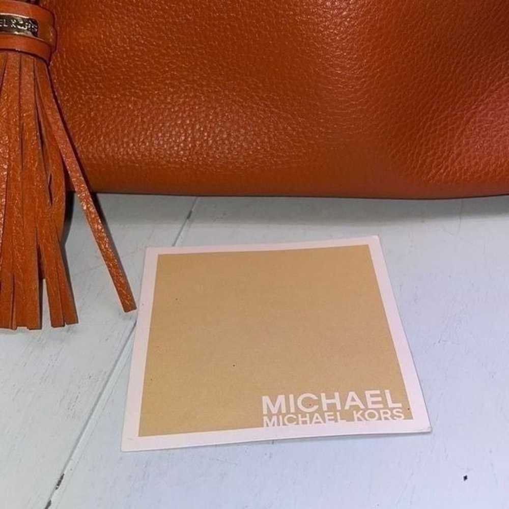 Michael Kors Bag Crossbody Burnt Orange Convertib… - image 10