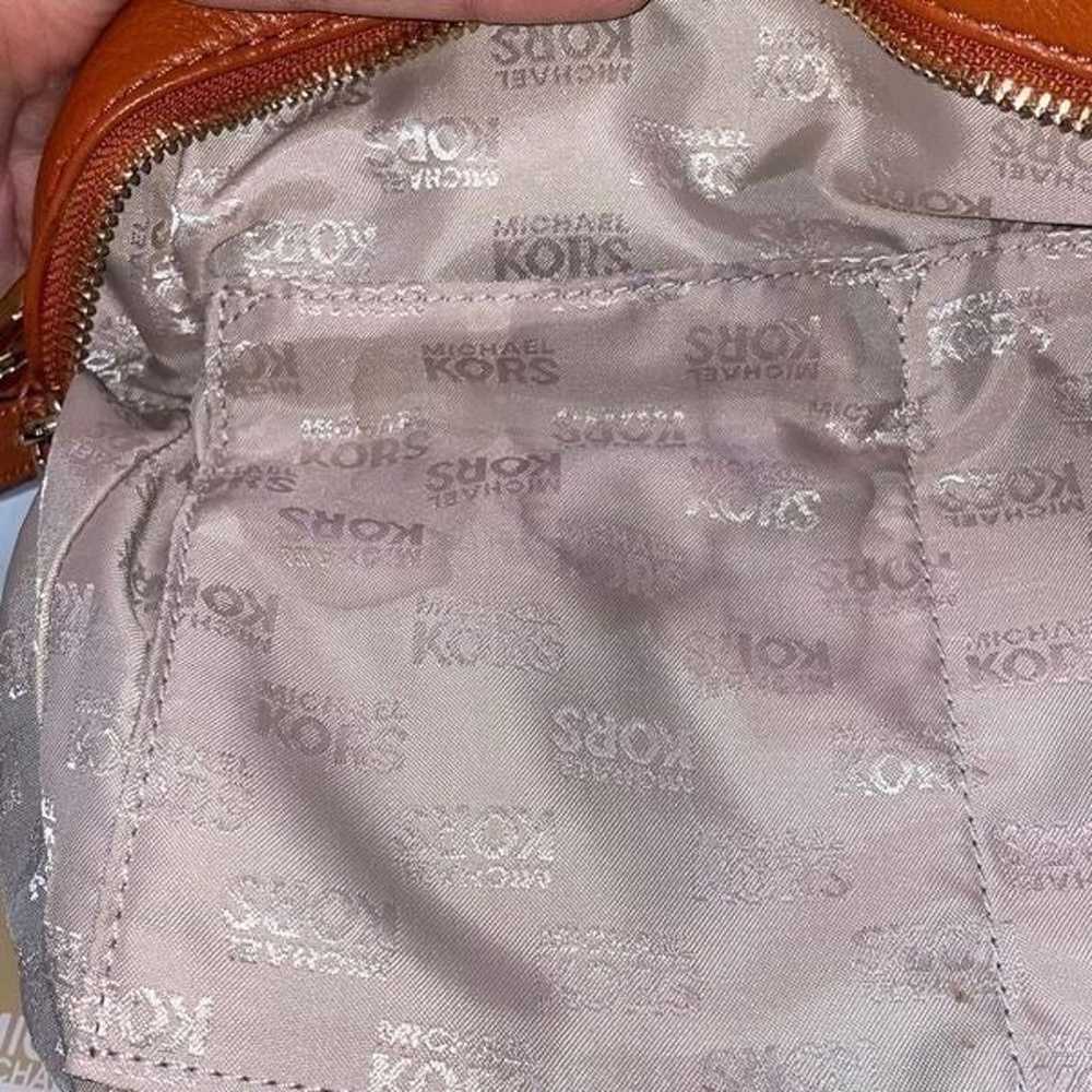 Michael Kors Bag Crossbody Burnt Orange Convertib… - image 6