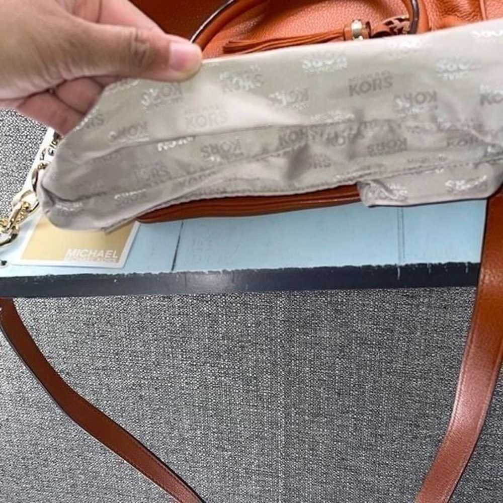 Michael Kors Bag Crossbody Burnt Orange Convertib… - image 7