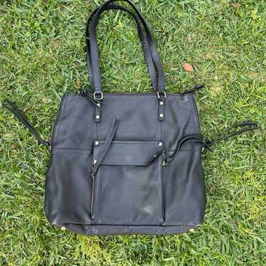 Leather tote bag - image 1