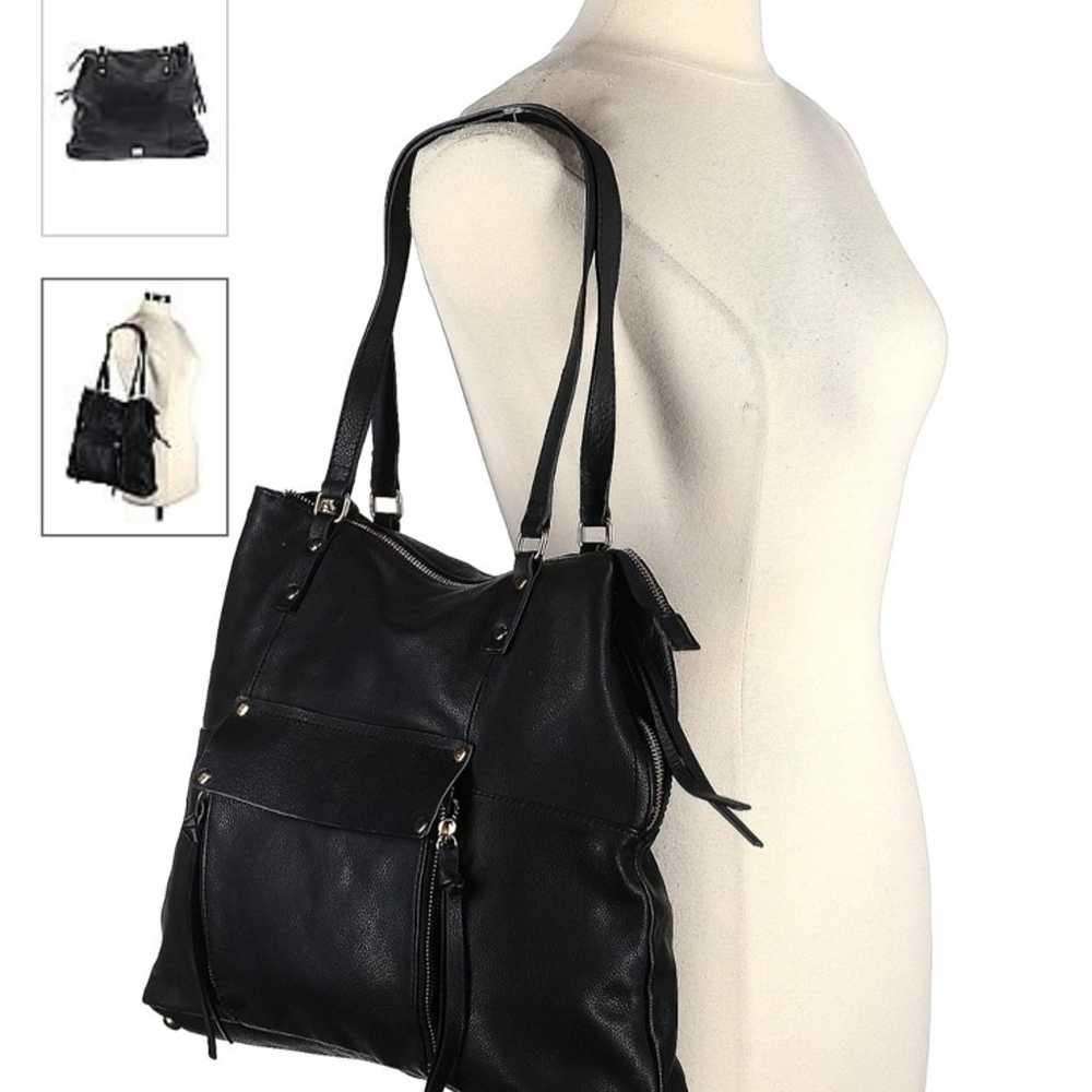 Leather tote bag - image 7
