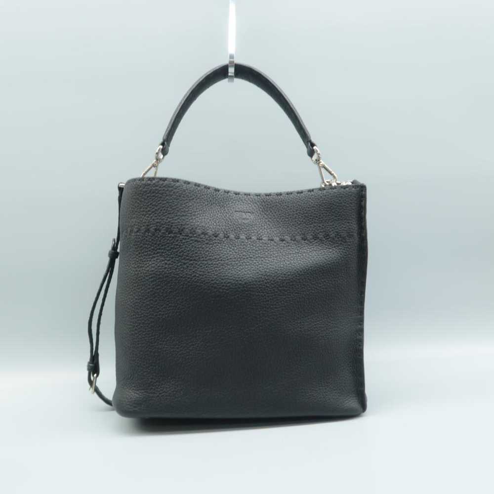 Fendi Leather satchel - image 4