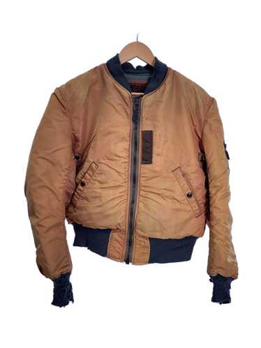 The Real Mccoy's Flight Jacket/M/Wool/Orn/Fade/Sl… - image 1