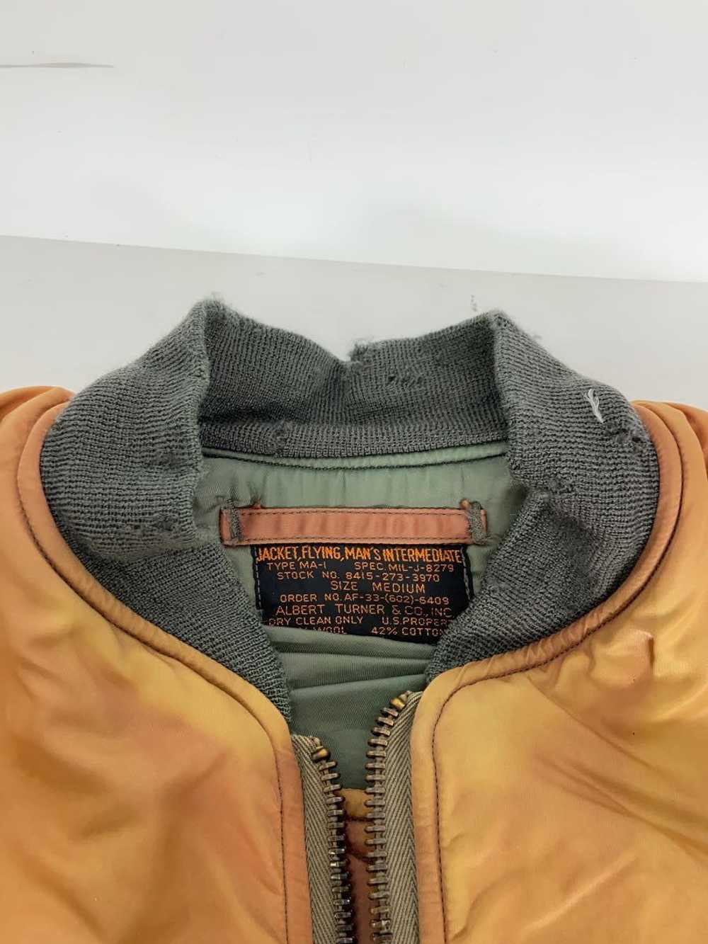 The Real Mccoy's Flight Jacket/M/Wool/Orn/Fade/Sl… - image 5