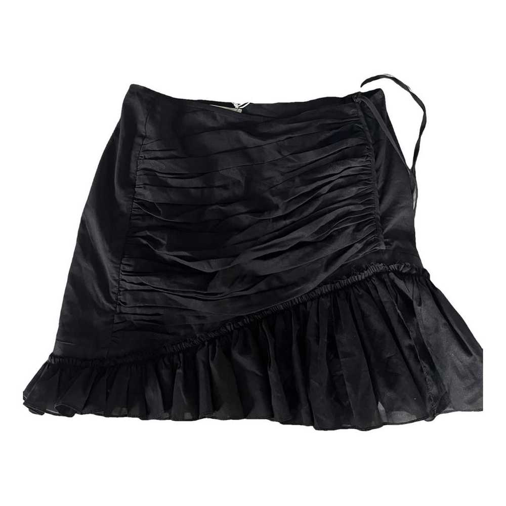 Nensi Dojaka Silk mini skirt - image 1