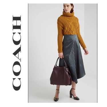 COACH Edie Shoulder Leather Bag (LIKE NEW)