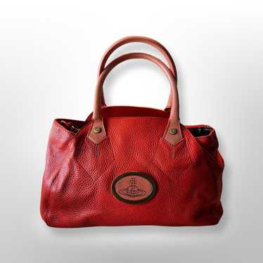 Rare Vivienne Westwood Orange Orb Handbag